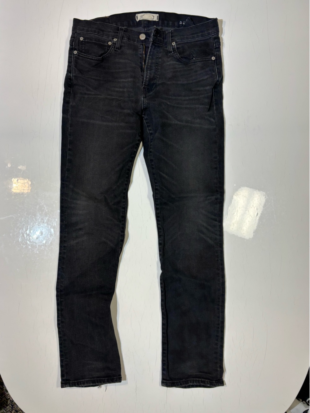 Madewell black slim denim jeans - 31x32